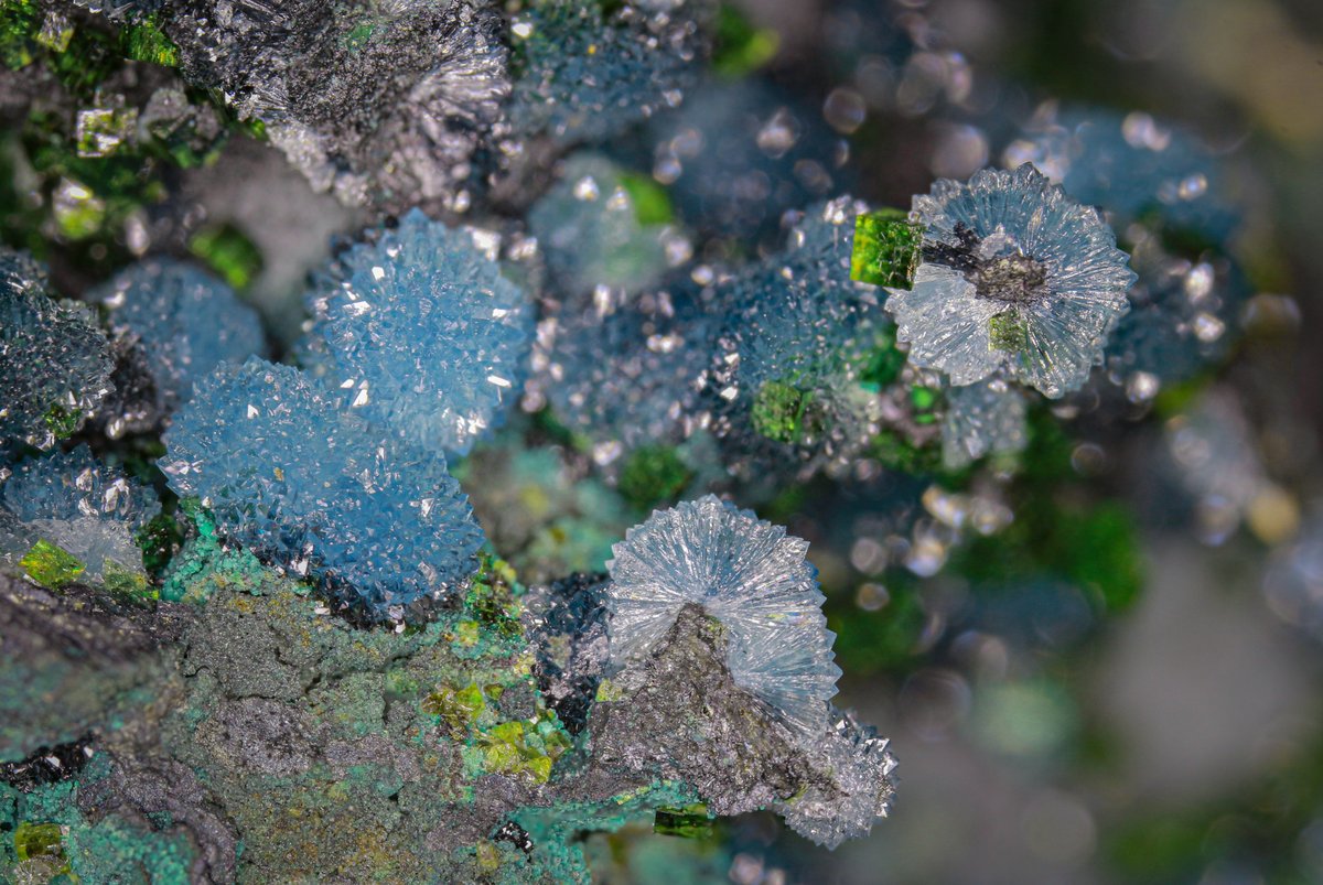 Arthurite, Pharmacosiderite, Scorodite