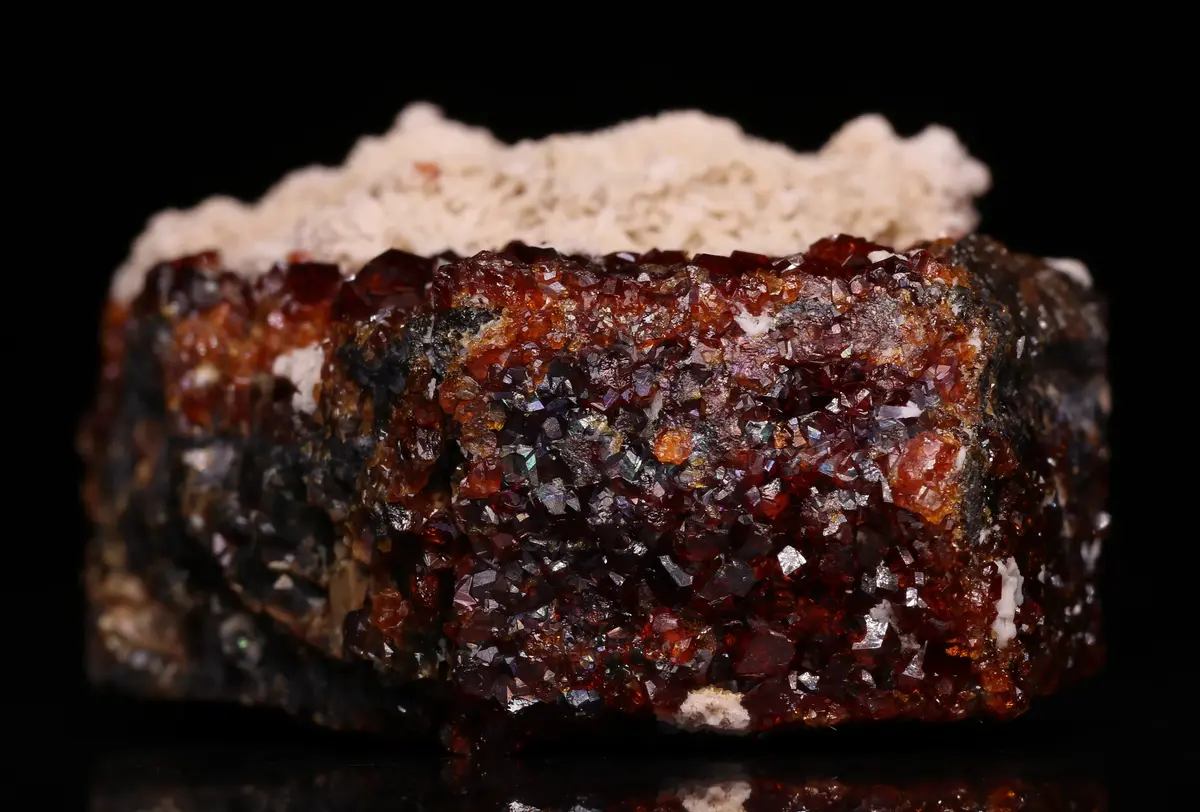 Calcite, Andradite