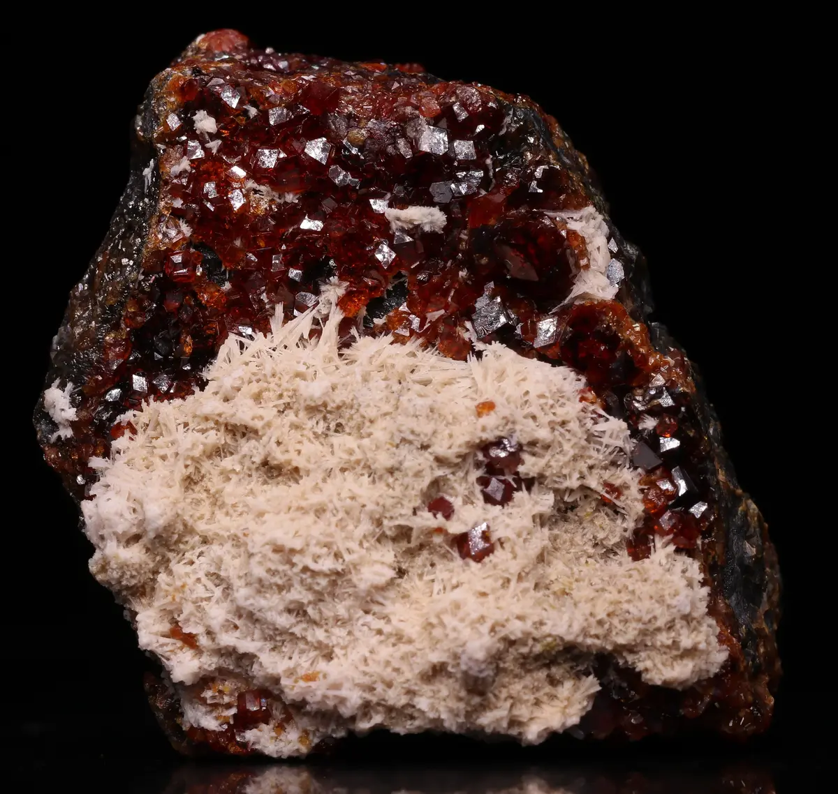Calcite, Andradite