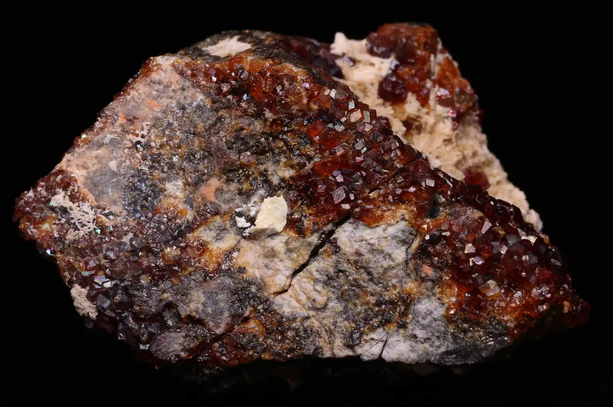 Calcite, Andradite