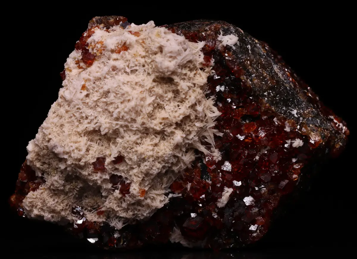 Calcite, Andradite