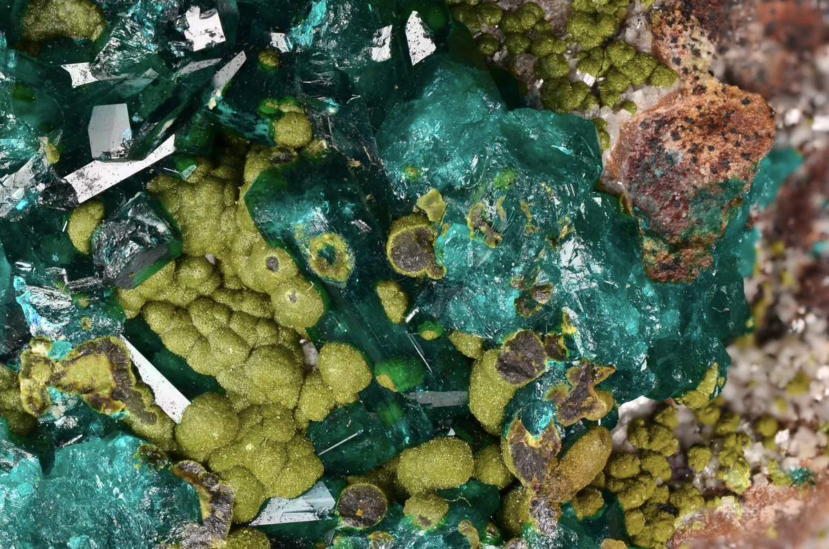 Dioptase, Duftite