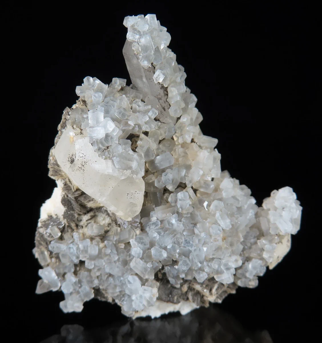 Calcite, Quartz