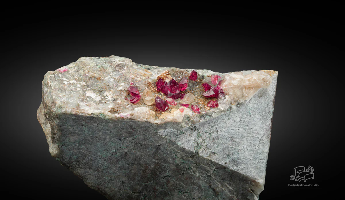 Roselite, Calcite, Dolomite