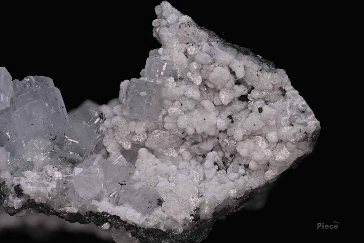 Celestine, Calcite