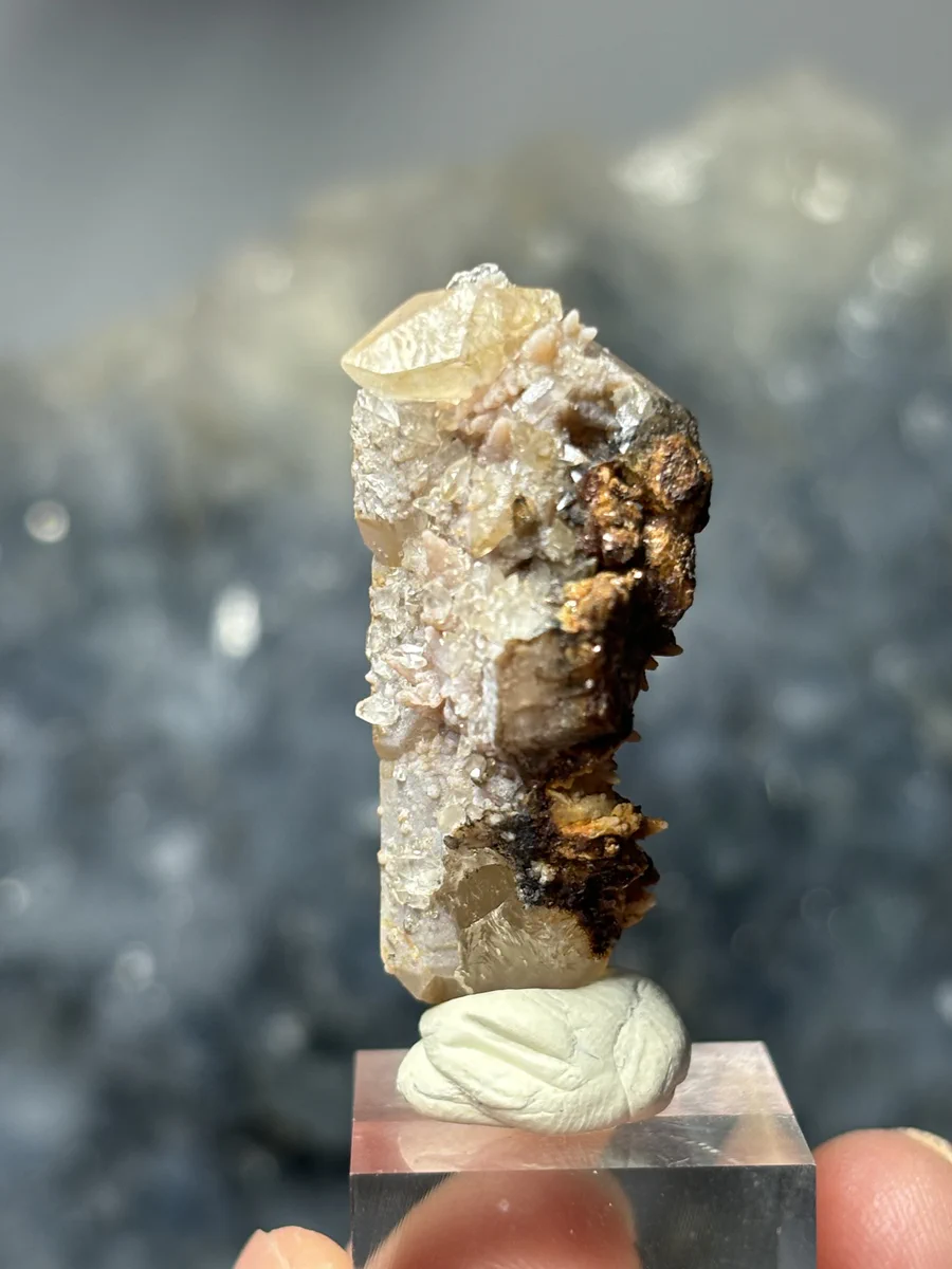 Calcite, Quartz