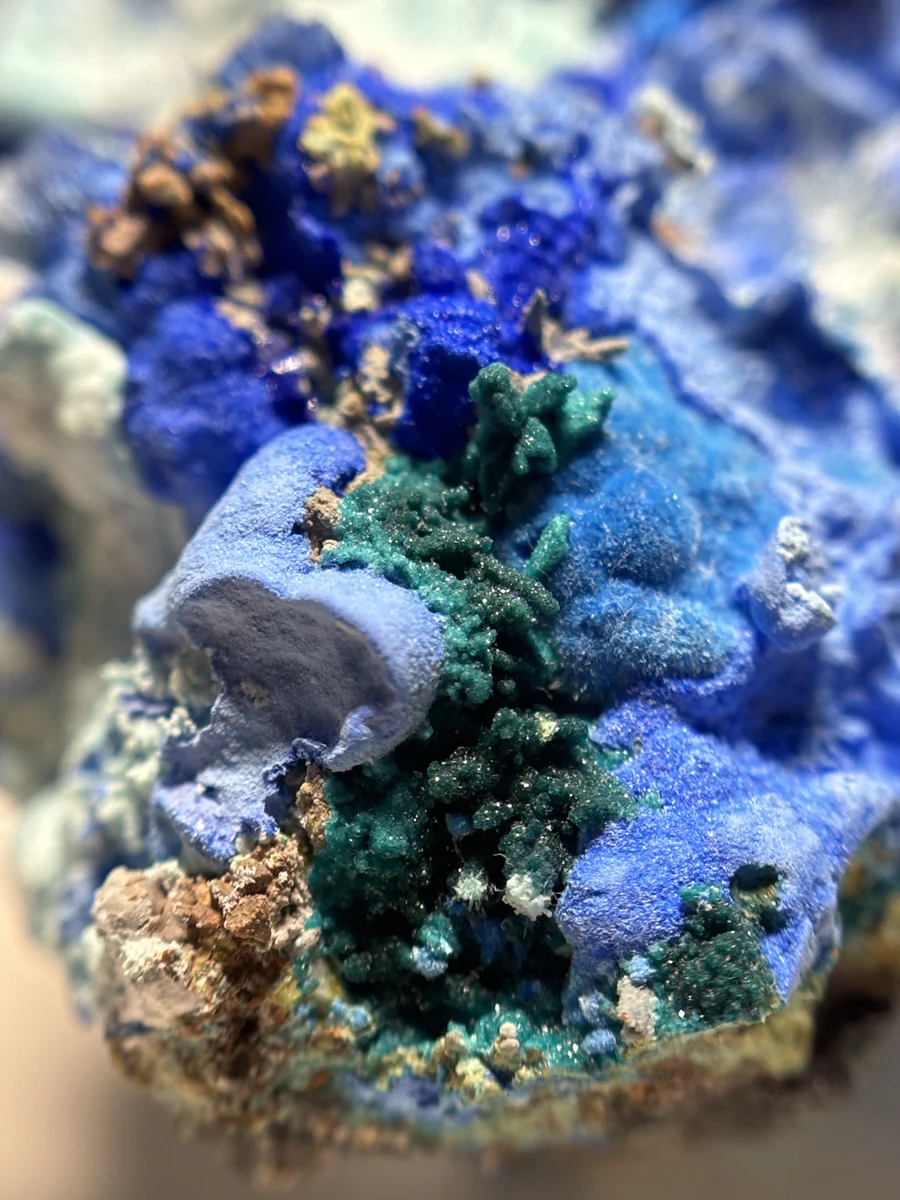 Azurite, Shattuckite