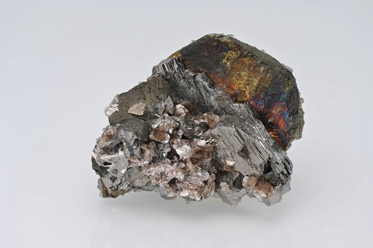Stannite, Arsenopyrite, Chalcopyrite, Fluorapatite