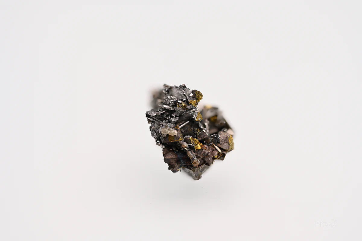 Grimmite, Chalcopyrite, Calcite