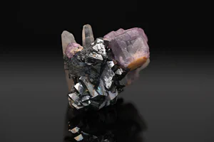 Arsenopyrite, Fluorite, Quartz