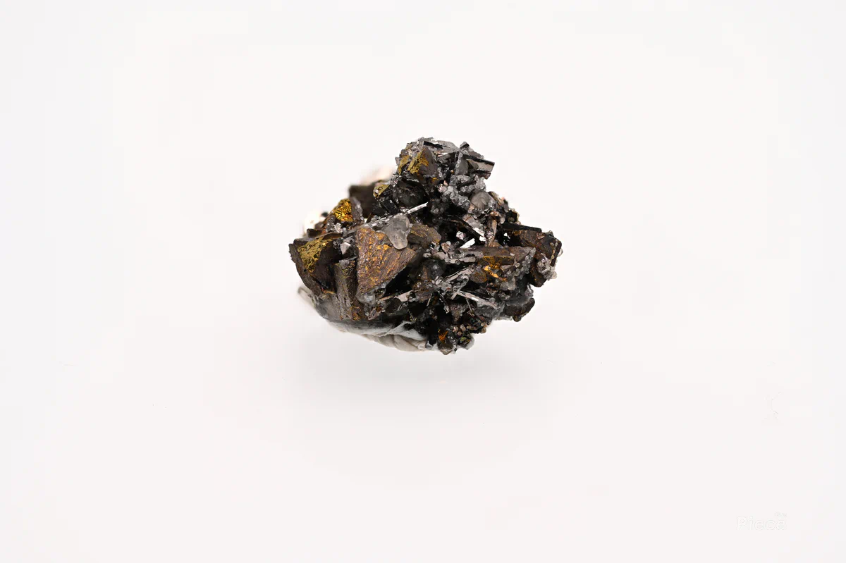 Grimmite, Chalcopyrite, Calcite