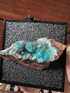 Rosasite, Calcite