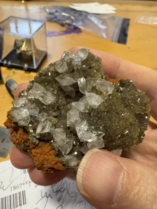 Calcite, Adamite